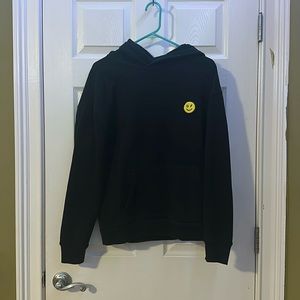 Small Black Smiley Gilly Hicks Hoodie